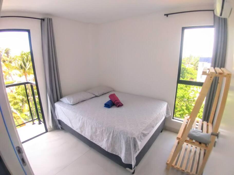 Flat 306 Rua Das Piscinas Naturais - Centro De Porto ปอร์โต จิ กาลินญาส ภายนอก รูปภาพ