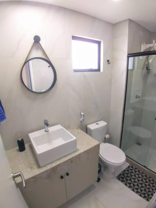 Flat 306 Rua Das Piscinas Naturais - Centro De Porto ปอร์โต จิ กาลินญาส ภายนอก รูปภาพ