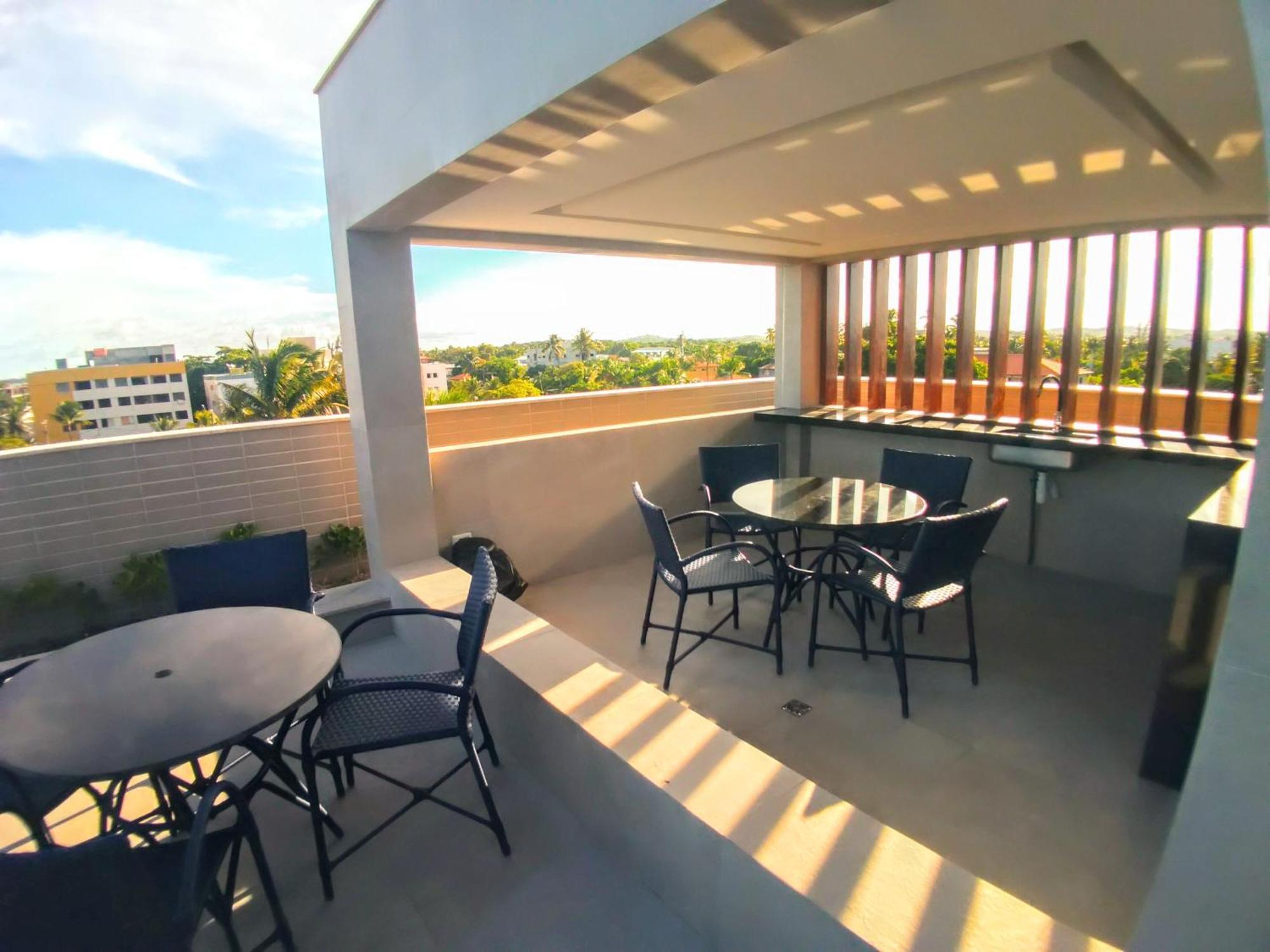 Flat 306 Rua Das Piscinas Naturais - Centro De Porto ปอร์โต จิ กาลินญาส ภายนอก รูปภาพ