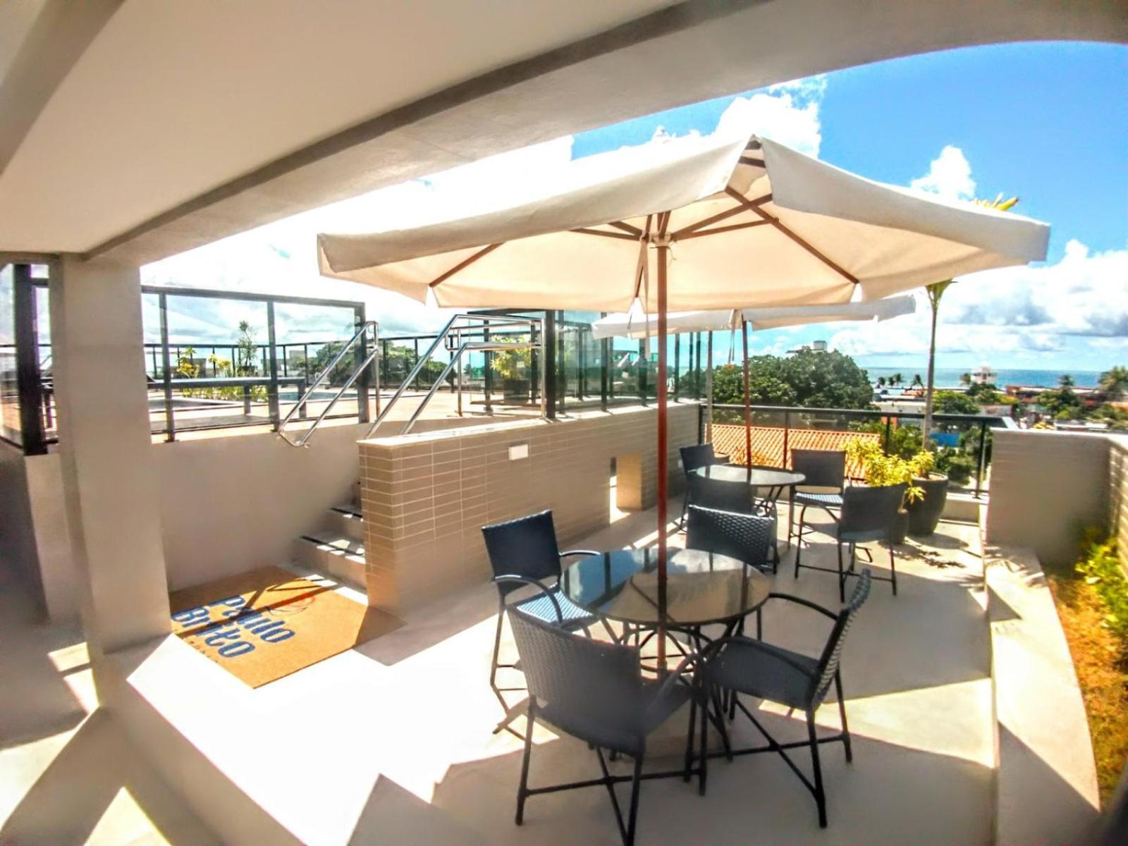 Flat 306 Rua Das Piscinas Naturais - Centro De Porto ปอร์โต จิ กาลินญาส ภายนอก รูปภาพ
