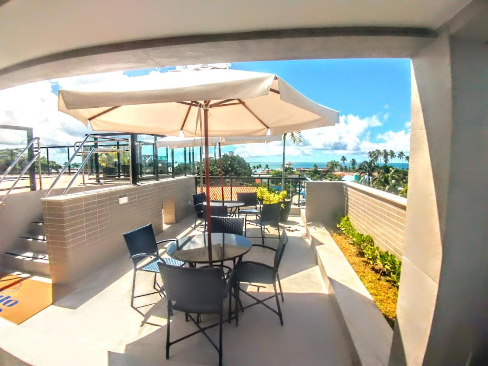 Flat 306 Rua Das Piscinas Naturais - Centro De Porto ปอร์โต จิ กาลินญาส ภายนอก รูปภาพ