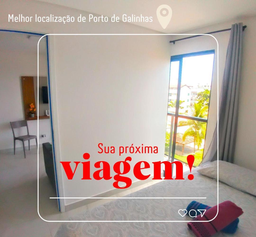 Flat 306 Rua Das Piscinas Naturais - Centro De Porto ปอร์โต จิ กาลินญาส ภายนอก รูปภาพ